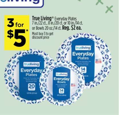 True Living Everyday Plates