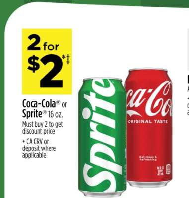 Coca-Cola or Sprite