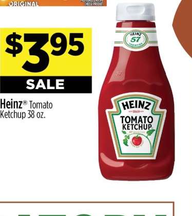 Heinz Tomato Ketchup 38 oz.