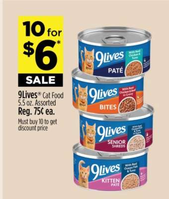 9Lives Cat Food