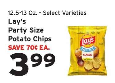 Lay's Party Size Potato Chips