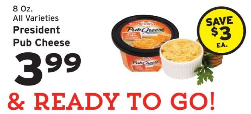 President Pub Cheese