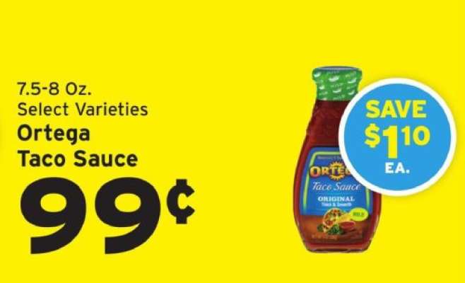 Ortega Taco Sauce*