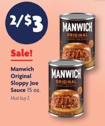 Manwich Original Sloppy Joe Sauce