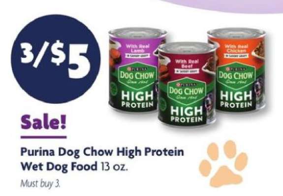 Purina Dog Chow High Protein Wet Dog Food