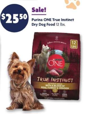 Purina ONE True Instinct Dry Dog Food