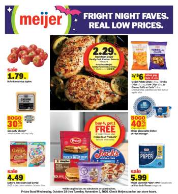 Meijer Flyer - 10/28/2026 - 11/03/2026.