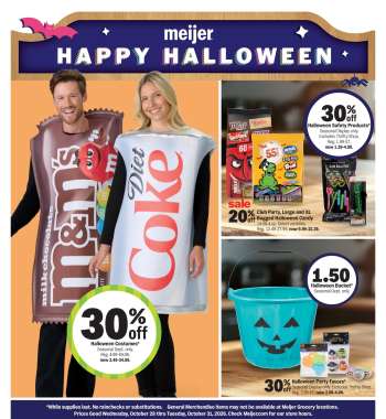 Meijer Flyer - 10/28/2026 - 10/31/2026.