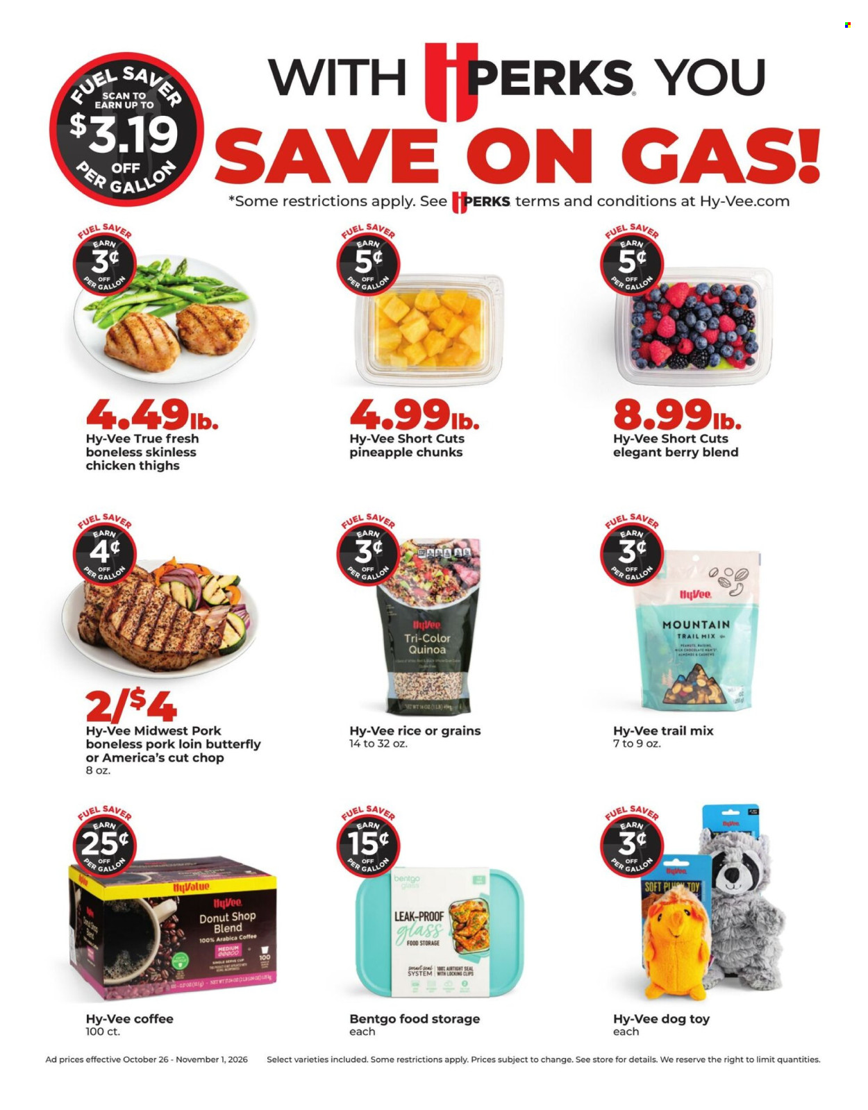 Hy-Vee ad - 10/26/2026 - 11/01/2026. Page 12