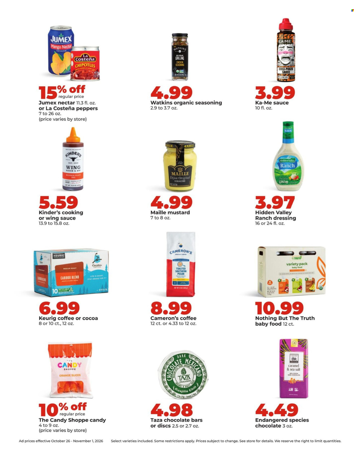 Hy-Vee ad - 10/26/2026 - 11/01/2026. Page 31