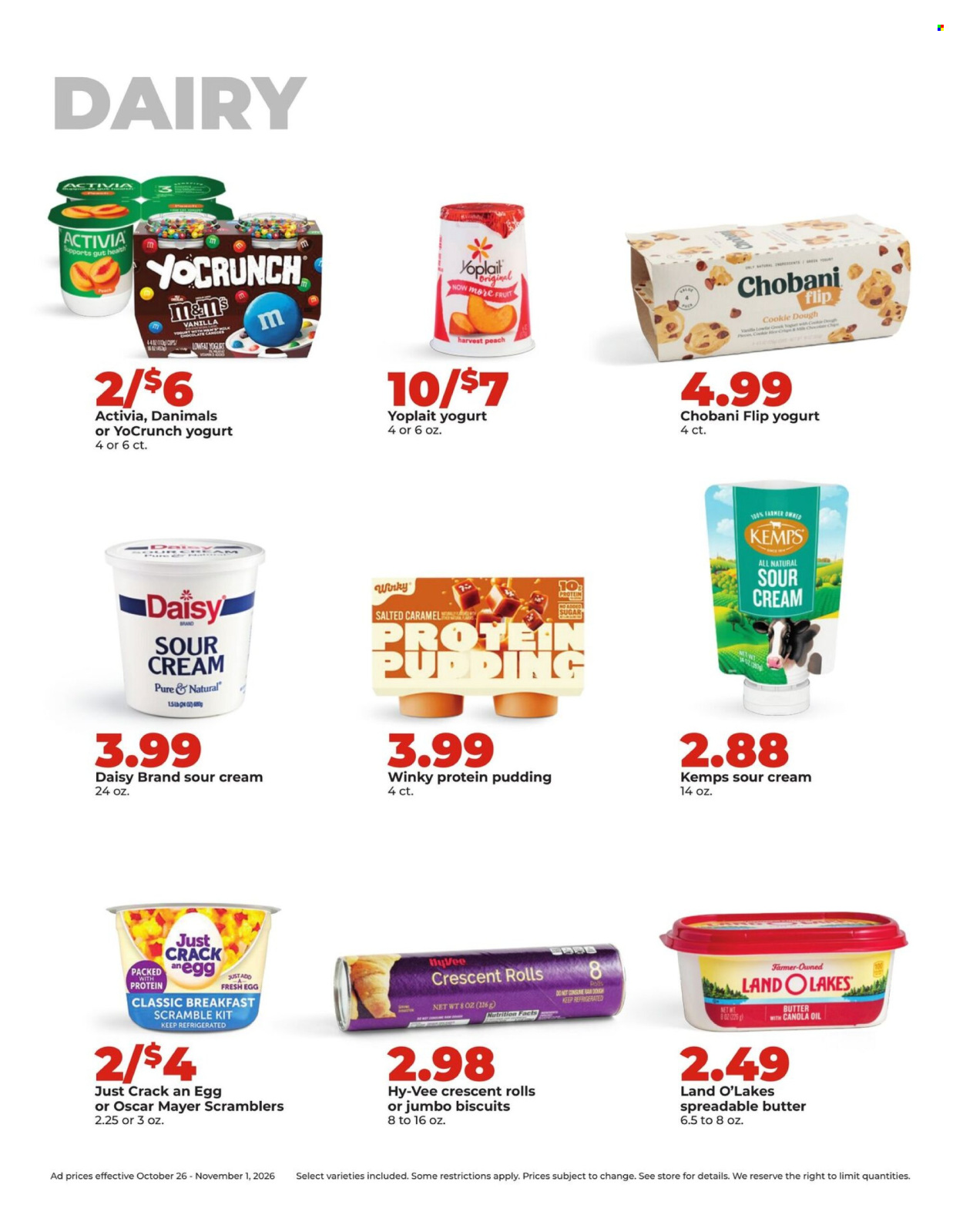 Hy-Vee ad - 10/26/2026 - 11/01/2026. Page 34