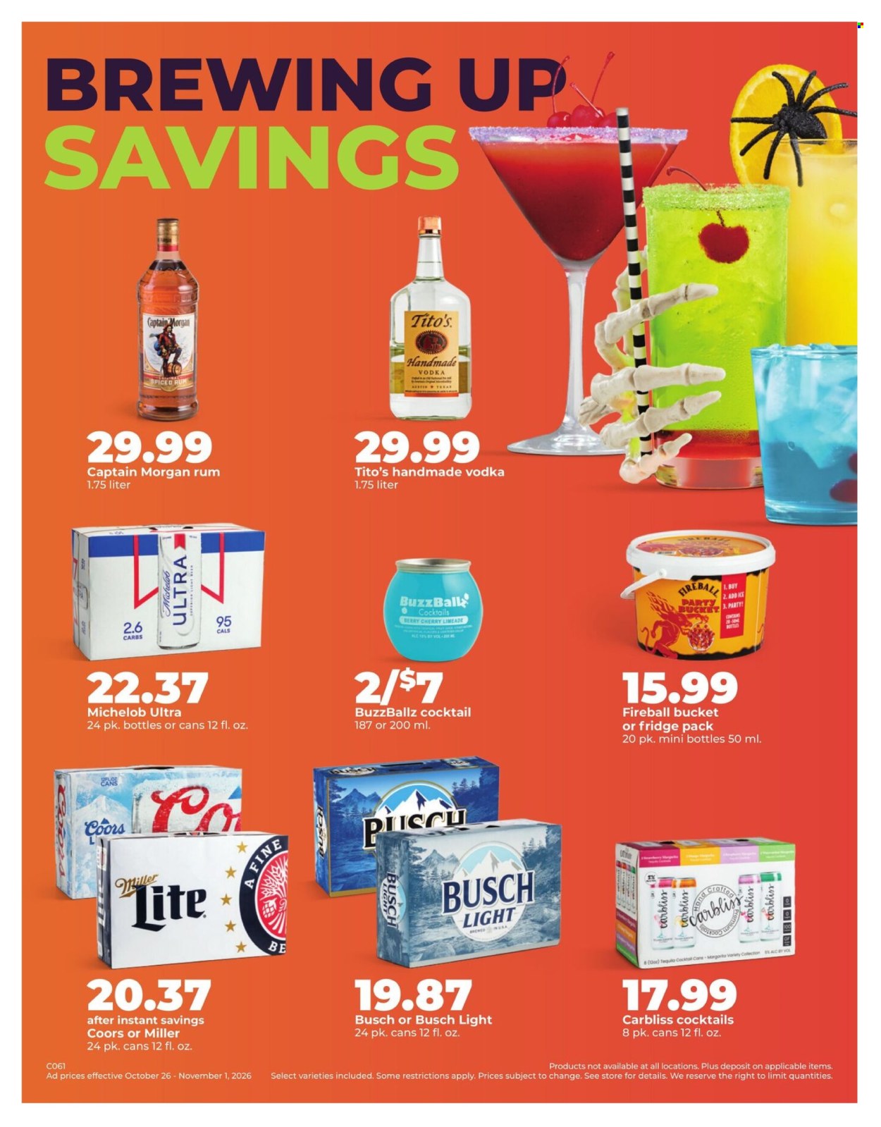 Hy-Vee ad - 10/26/2026 - 11/01/2026. Page 45