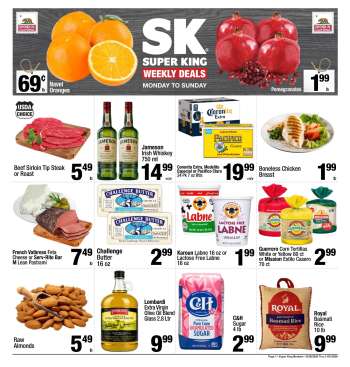 Super King Markets Flyer - 10/26/2026 - 11/01/2026.