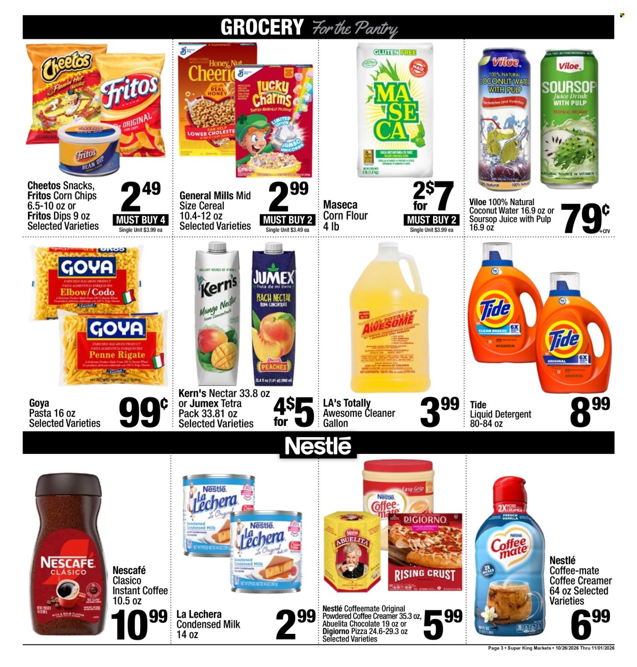 Super King Markets ad - 10/26/2026 - 11/01/2026. Page 3