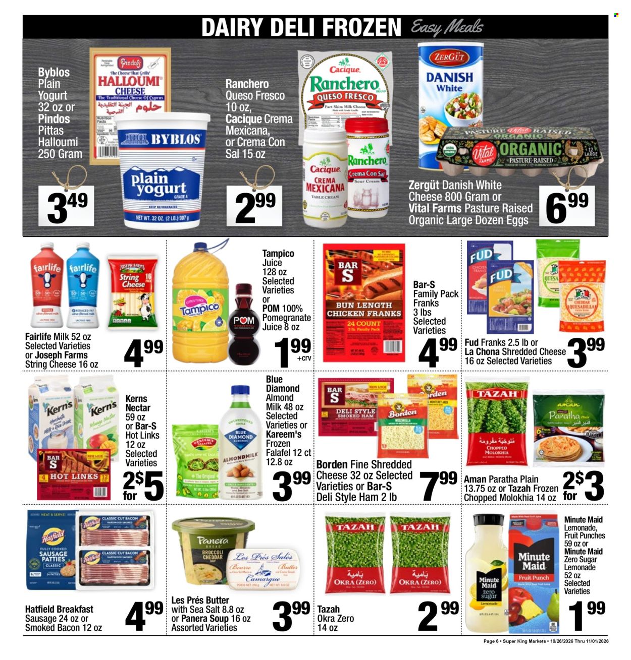 Super King Markets ad - 10/26/2026 - 11/01/2026. Page 6