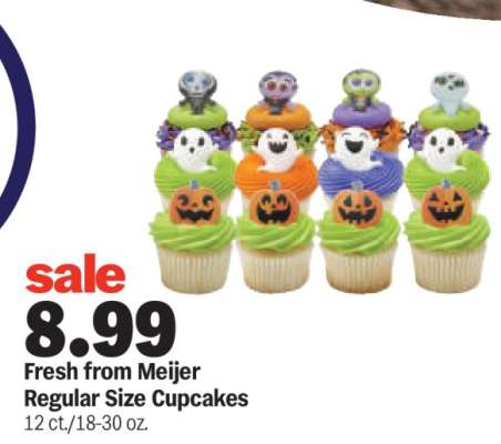 Fresh from Meijer Regular Size Cupcakes