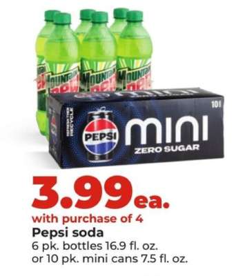Pepsi soda
