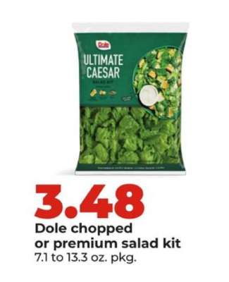 Dole Chopped or Premium Salad Kit
