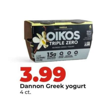 Dannon Greek Yogurt