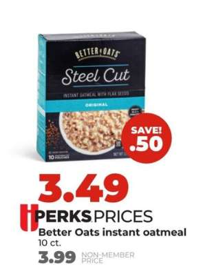 Better Oats Instant Oatmeal
