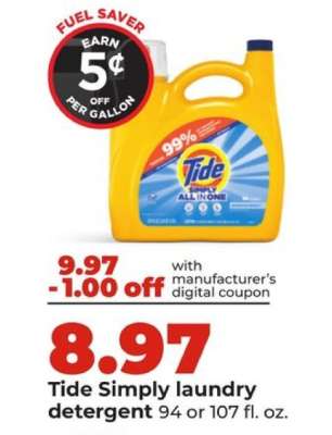 Tide Simply Laundry Detergent
