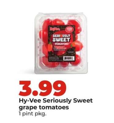 Hy-Vee Seriously Sweet grape tomatoes