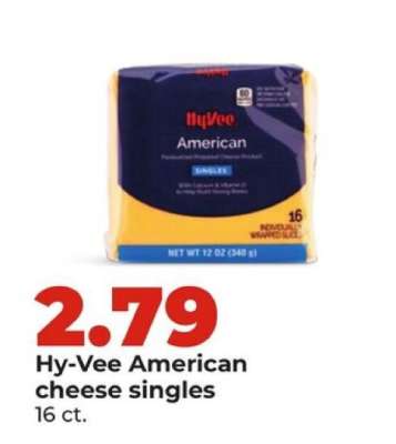 Hy-Vee American cheese singles