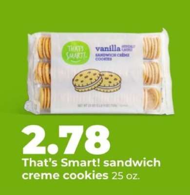 That's Smart! sandwich crème cookies