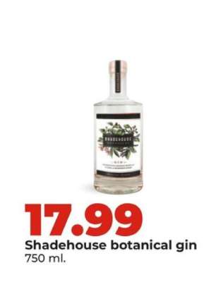 Shadehouse botanical gin