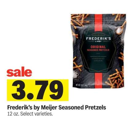Frederik's by Meijer Seasoned Pretzels*