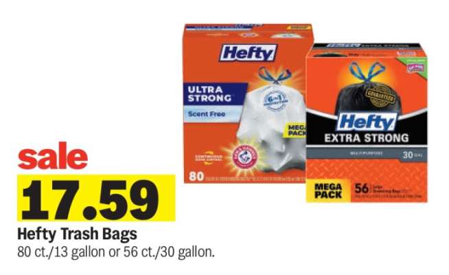 Hefty Trash Bags