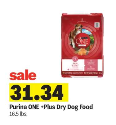 Purina ONE +Plus Dry Dog Food