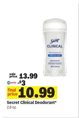 Secret Clinical Deodorant