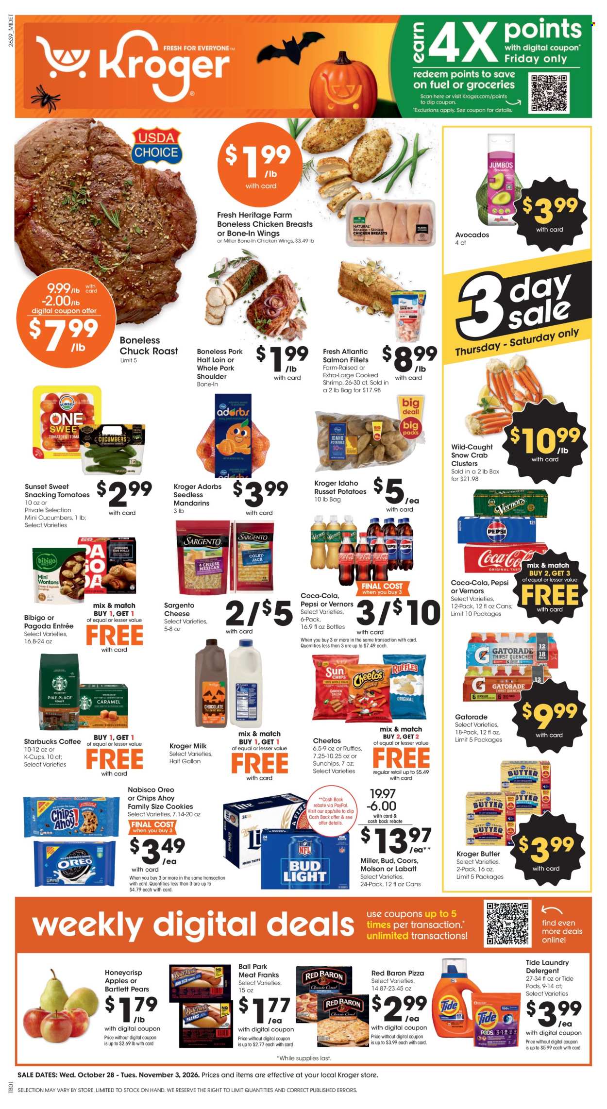 Kroger ad - 10/28/2026 - 11/03/2026. Page 1