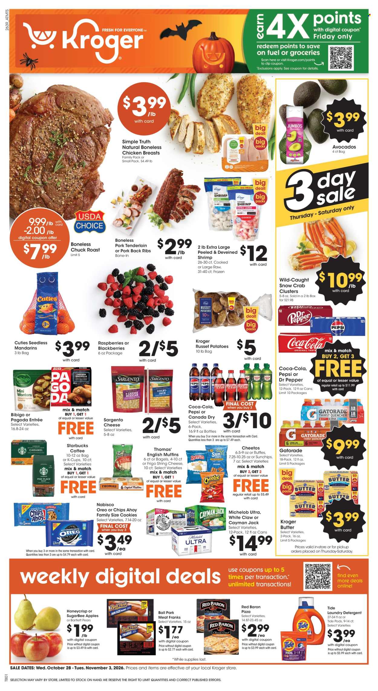 Kroger ad - 10/28/2026 - 11/03/2026. Page 1