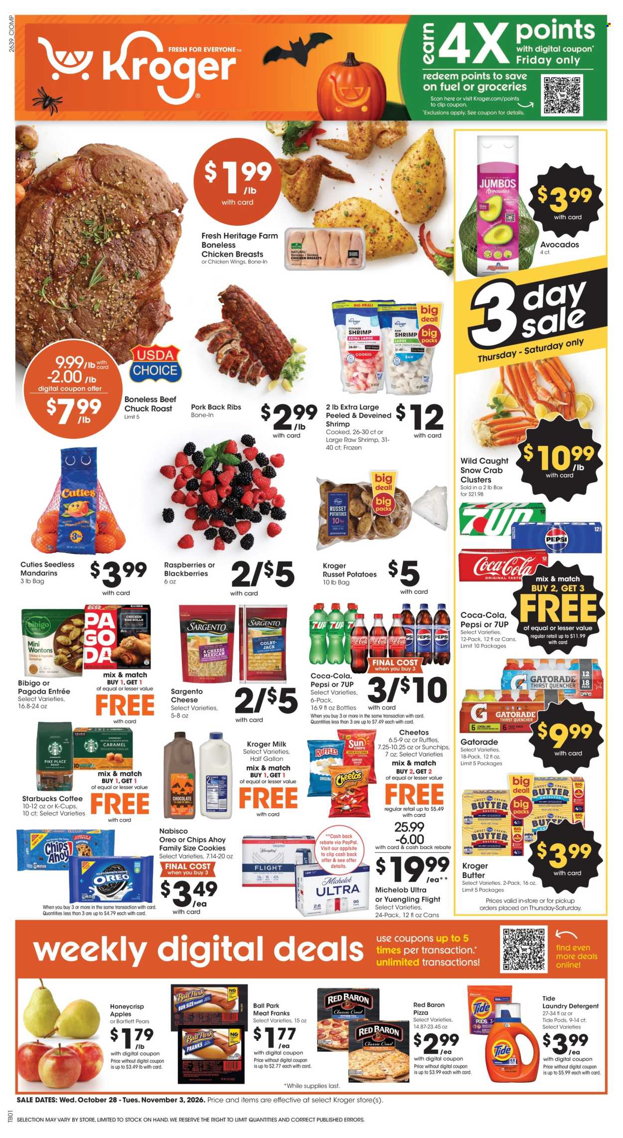 Kroger ad - 10/28/2026 - 11/03/2026. Page 1