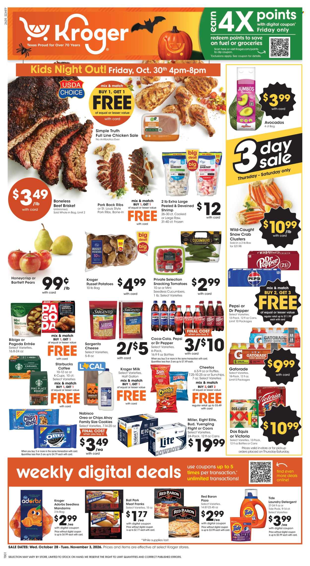 Kroger ad - 10/28/2026 - 11/03/2026. Page 1