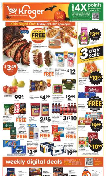 Kroger Flyer - 10/28/2026 - 11/03/2026.