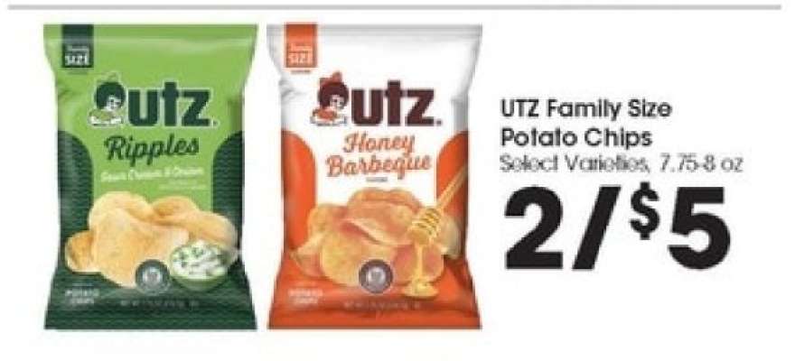 UTZ Family Size Potato Chips