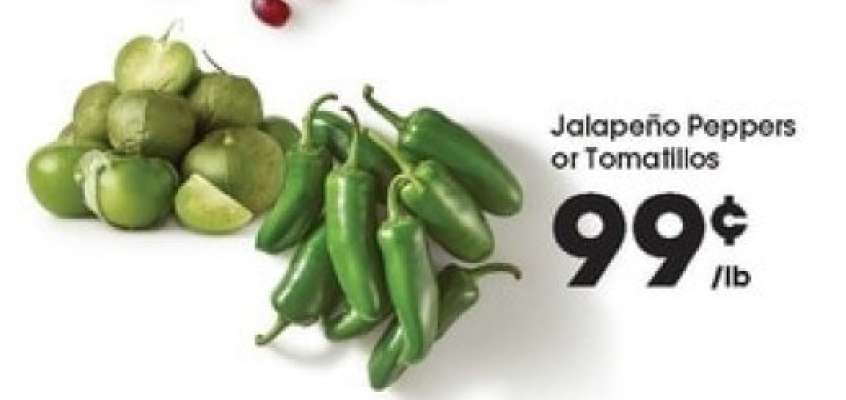 Jalapeño Peppers or Tomatillos