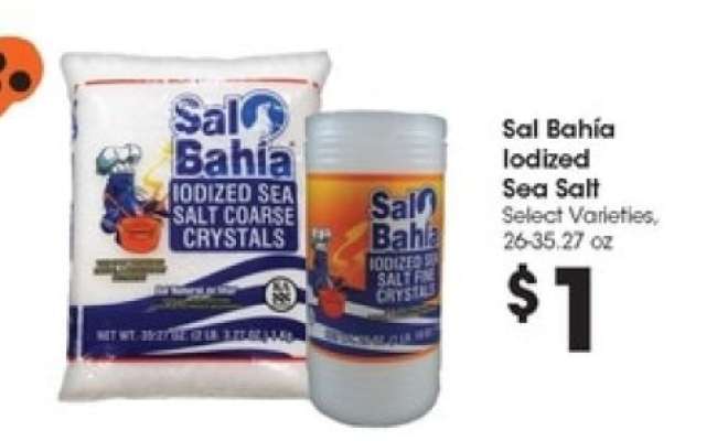 Sal Bahia Iodized Sea Salt