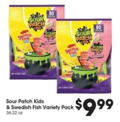 Sour Patch Kids & Swedish Fish Variety Pack