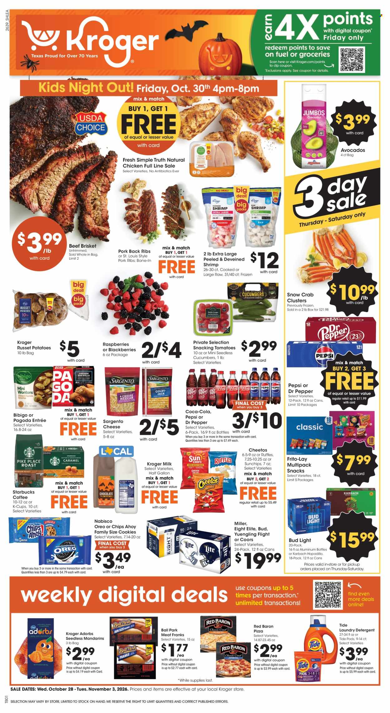 Kroger ad - 10/28/2026 - 11/03/2026. Page 1