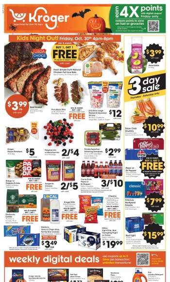 Kroger Flyer - 10/28/2026 - 11/03/2026.