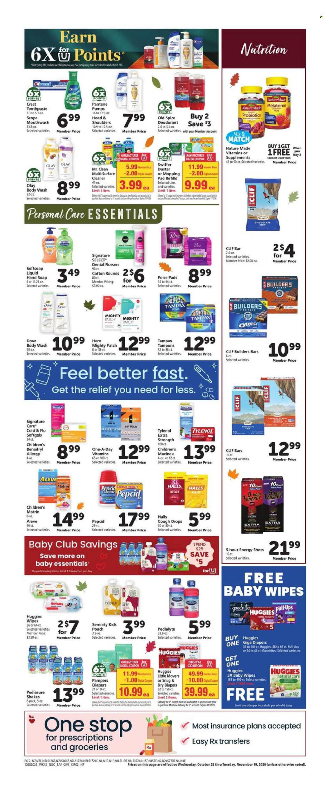 Safeway ad - 10/28/2026 - 11/03/2026. Page 10