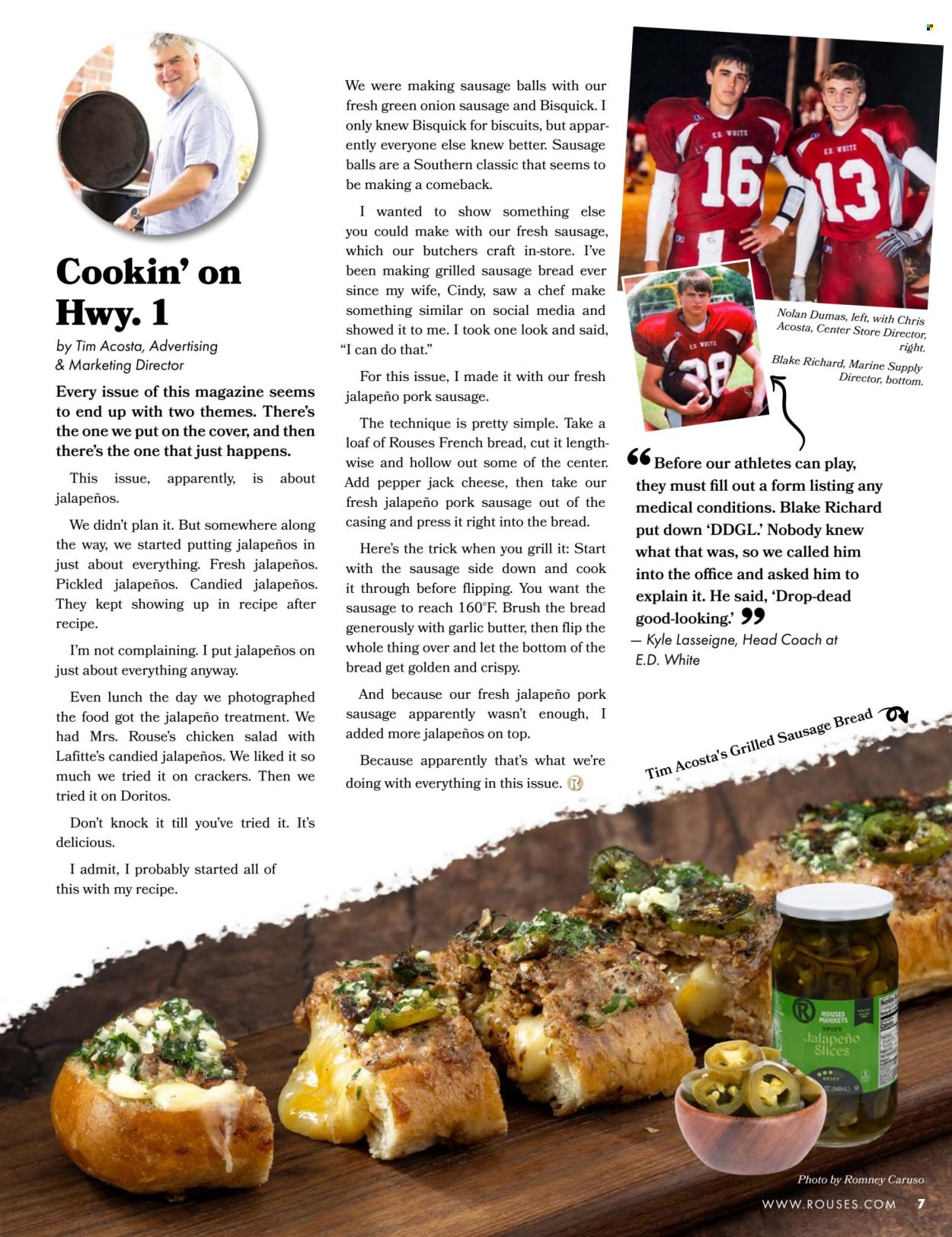 Rouses Markets ad. Page 9
