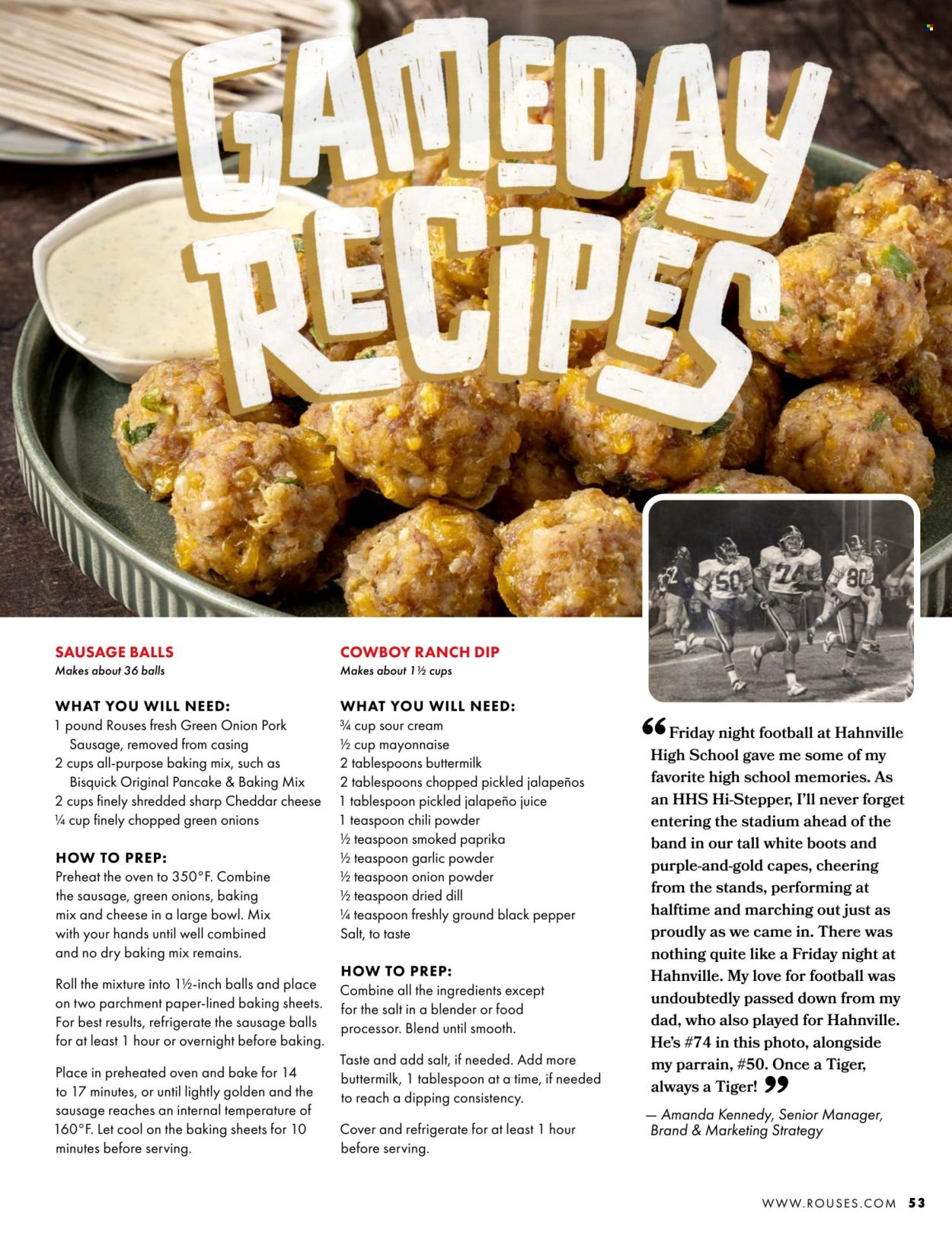 Rouses Markets ad. Page 55