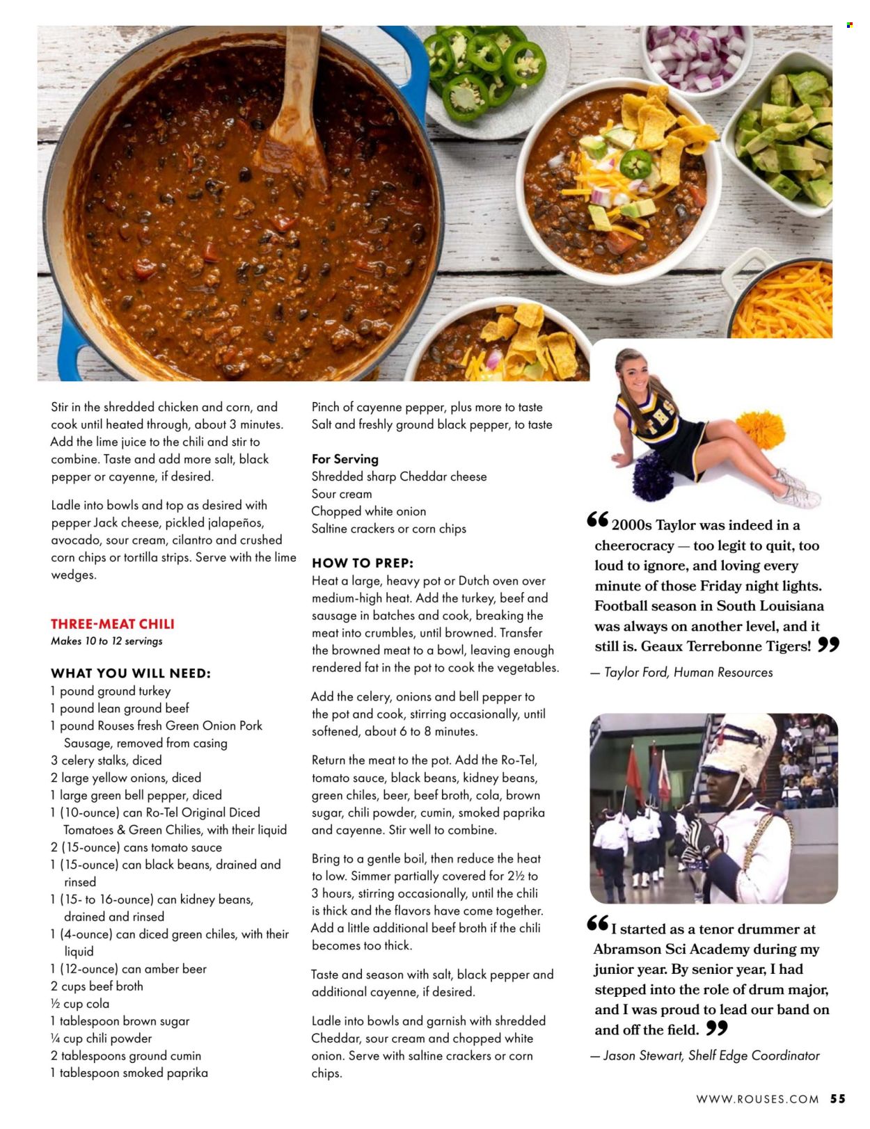 Rouses Markets ad. Page 57