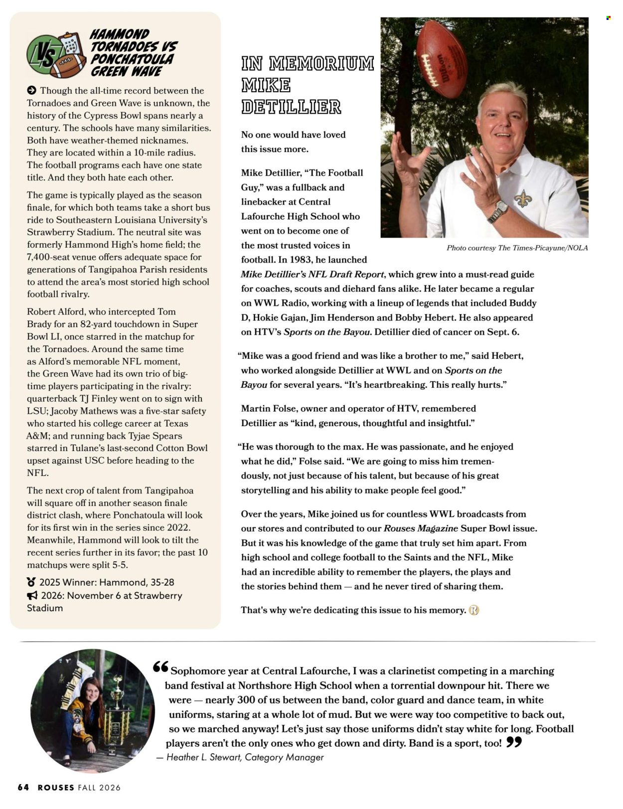 Rouses Markets ad. Page 66