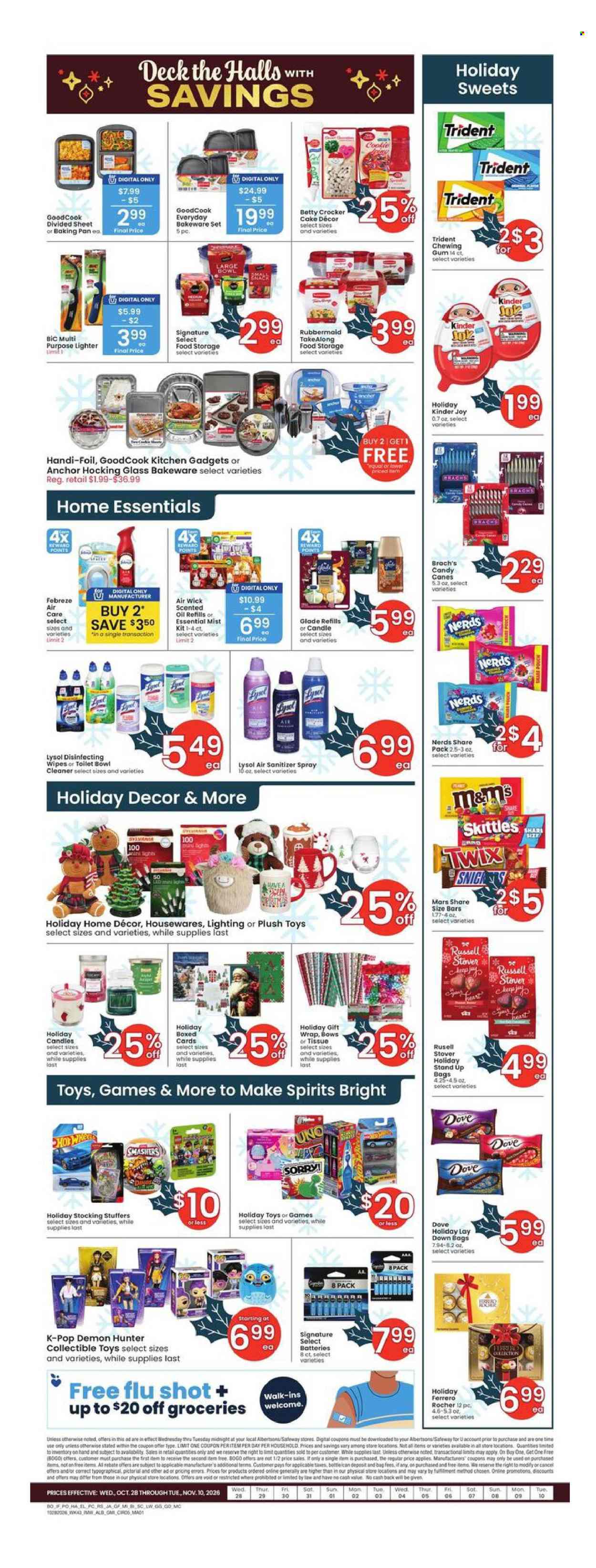 Albertsons ad - 10/28/2026 - 11/03/2026. Page 5